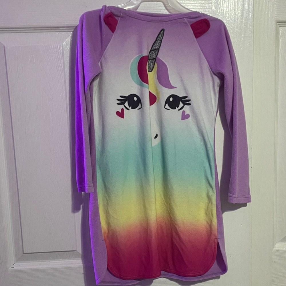 Wonder Nation Multicolor Unicorn Dress